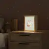 Illustratie - Vos - Konijn - Bladeren Light Box met kabel klein -sfeer1_kind