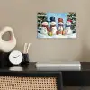 Vrolijk -  Sneeuw - Kleurrijk poster papier klein -sfeer1