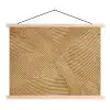 Structuren in rotan uit de natuur textielposter latten blank klein -3d