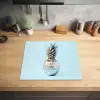 Blauw - Ananas - Disco - Discobal Inductie beschermer vinyl 3mm middel -sfeer5