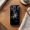 Verfspatten - Wit - Abstract - Explosie Telefoonhoesje iPhone 17 Pro klein -sfeer1