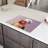 Papegaai - Koksmuts - Nieuwsgierig - Vogel Inductie beschermer vinyl 3mm klein -sfeer8