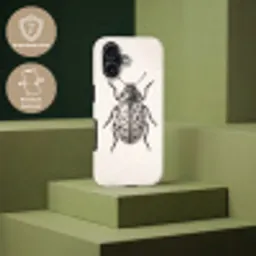 Kever - Insect - Vintage Toughcase MagSafe Apple iPhone 17 klein -USP_PrintM_NL