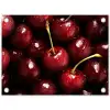 Rood - Fruit - Kersen tuinposter los doek klein -3d