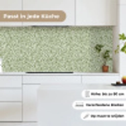 Botanisch - Takken - Groen keuken achterwand 2 middel 871 -sfeer4_DE