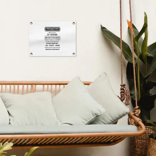 Hotel opa & oma - Spreuken - Opa - Quotes - Oma tuinposter los doek klein -sfeer7