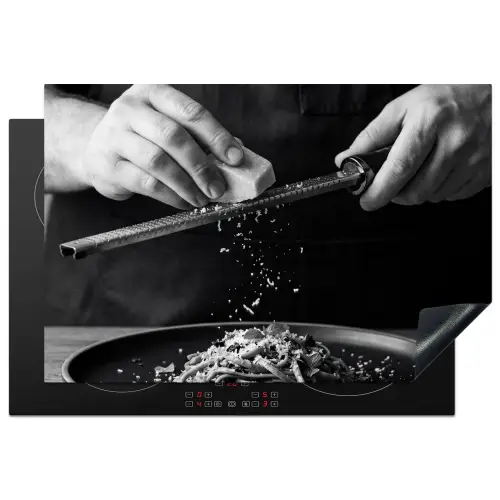 Kaas - Pasta - Rasp Inductie beschermer vinyl 3mm klein -3d