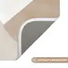 Bruin - Japandi - Abstract Badmat klein -USP_AntislipNL
