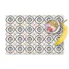 Bladvorm - Patroon - Kleurrijk Placemat vinyl groot 368 -zzzproduct_Kitchenyeah-website