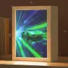 Snelheid - Licht - Sportwagen - Groen Light Box met kabel klein -zzz_3d_website