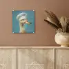 Eend - Koksmuts - Cute - Vogel plexiglas 5mm klein -sfeer5