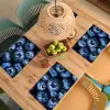 Bessen - Blauw - Fruit Placemat vinyl groot -zzsfeer5_Kitchenyeah-website