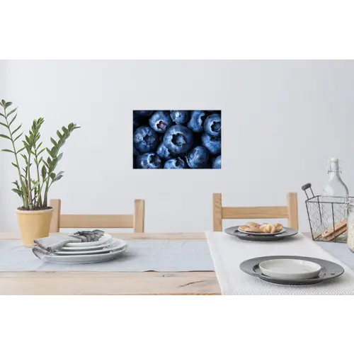 Bessen - Blauw - Fruit Muursticker klein -eettafel