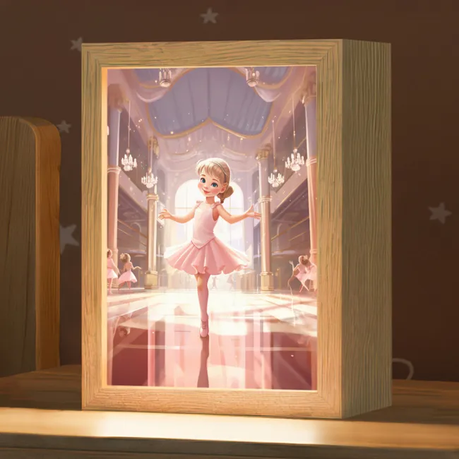 Nachtlampje - Ballerina - Meisjes - Roze - Kinderen