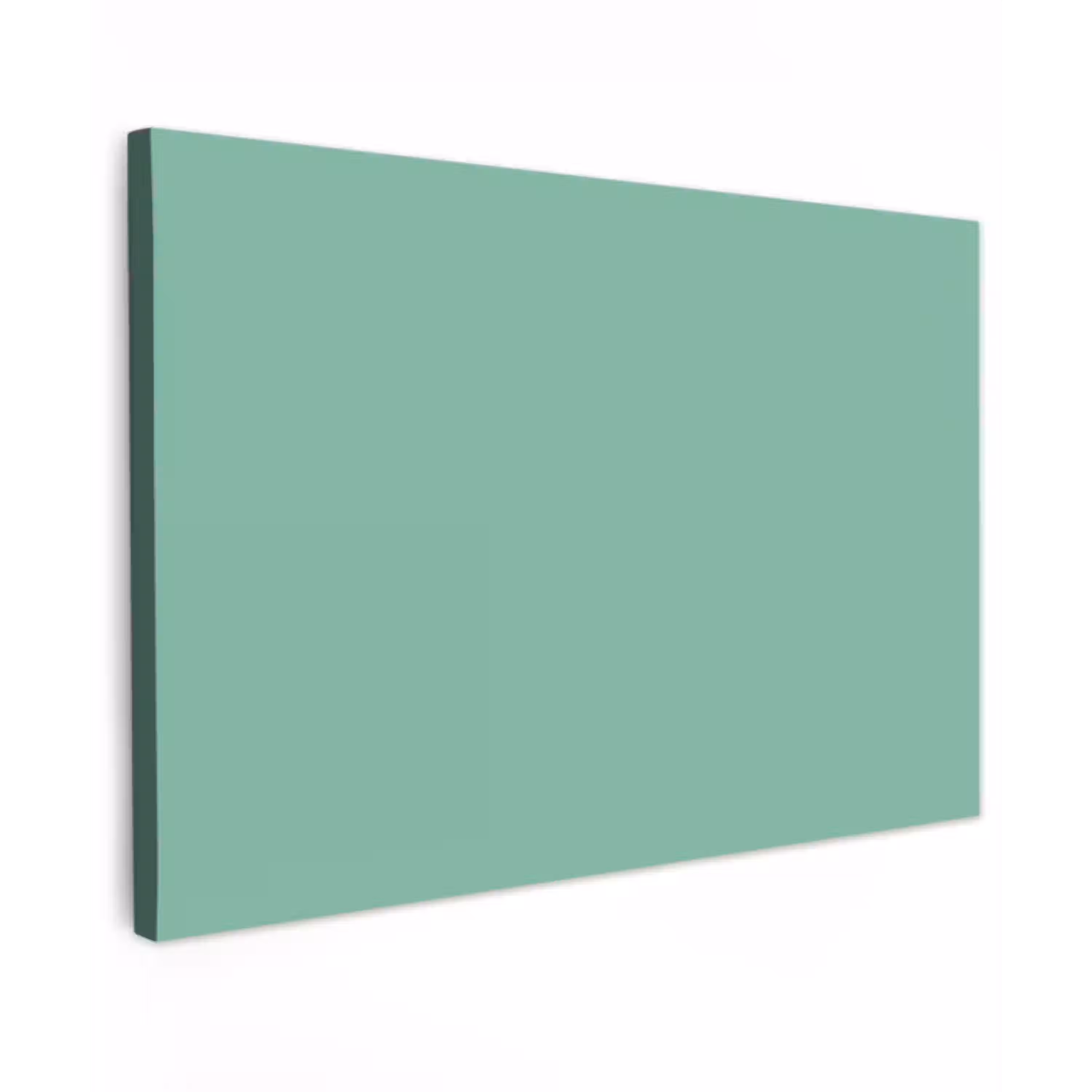 Ocean - Jade - Groen Tuinposter op houten frame 2 cm dik klein 845 -3d