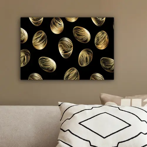 Eieren - Goud - Patroon canvas 2cm klein -sfeer3