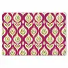 Retro - Floraal - Paars Placemat vinyl groot 368 -zzsfeer1_Kitchenyeah-website
