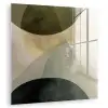 Vlakken - Abstract - Beige - Cirkels plexiglas 5mm klein -zzzproduct_nieuw