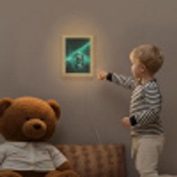 Vrachtwagen - Snelheid - Groen - Neon Light Box met kabel klein -sfeer4a_kind