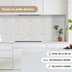 Slang - Patroon - Wit keuken achterwand 2 middel 871 -sfeer4_DE