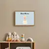 Stippen - Prinses - Kroon - Blond Light Box met batterij (Wandlamp kind) middel -sfeer2_kind