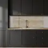 Hardstenen - Zandsteen - Geel keuken achterwand 2 middel 871 -sfeer1