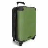 Lederen look mint groen NBS - Handbagage koffer - Volwassenen Unisex middel -productfoto_3d