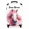 Pastel Praalpaard NBS - Handbagage koffer - Kinderen Unisex middel -productfoto_recht