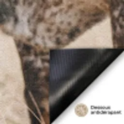 Texas Longhorn - Kalf - Weide - Dieren Deurmat klein -antislip_FR