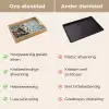Anker - Hout - Schelpen - Zand Dienblad Rechthoek middel -USP_VergelijkingNL
