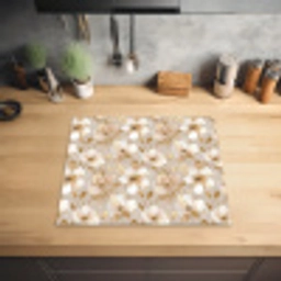 Bloemen - artistiek - Goud Inductie beschermer vinyl 3mm middel 274 -sfeer5