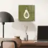 Avocado - Minimalistisch - Illustratie - Groen plexiglas 5mm klein -sfeer6