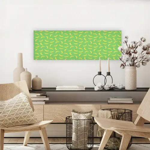 Groen - Geel - Bananen canvas 2cm klein 828 -sfeer6