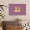 Tekst - Paars - Amazing canvas 2cm klein -sfeer1