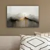 Heuvels - Abstract - Kruis - Christendom canvas 2cm klein -sfeer3