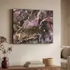 Marmer - Gold - Steen - Abstract Textielframe zwart klein -sfeer3