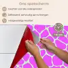 Mintgroen - Roze - Vlekken - Patroon keuken achterwand spatscherm klein 900 -spatscherm_NL
