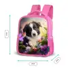Lasse het Hondje Kinderrugzak - Roze middel -productfoto_formaten