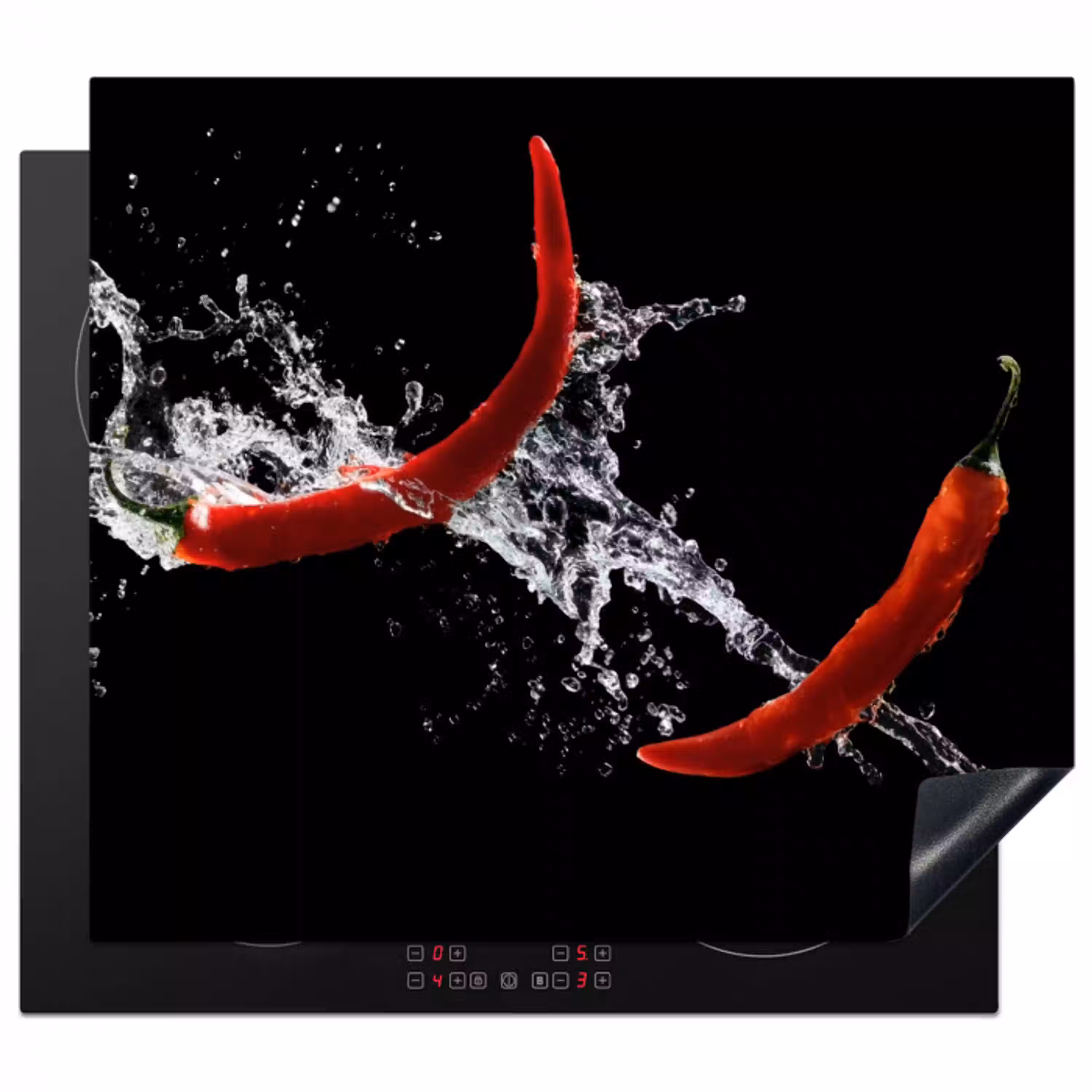 Chilipeper Choreografie Inductie beschermer vinyl 3mm middel -3d