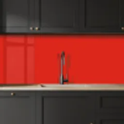 Rood - Kleur - Effen keuken achterwand 2 middel 871 -sfeer1