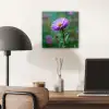 Aster - Paars - Bloem - Blaadjes aluminium wit klein -sfeer5