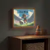 Stadion - Voetbal - Jongen Light Box met batterij (Wandlamp kind) middel -sfeer5_kind