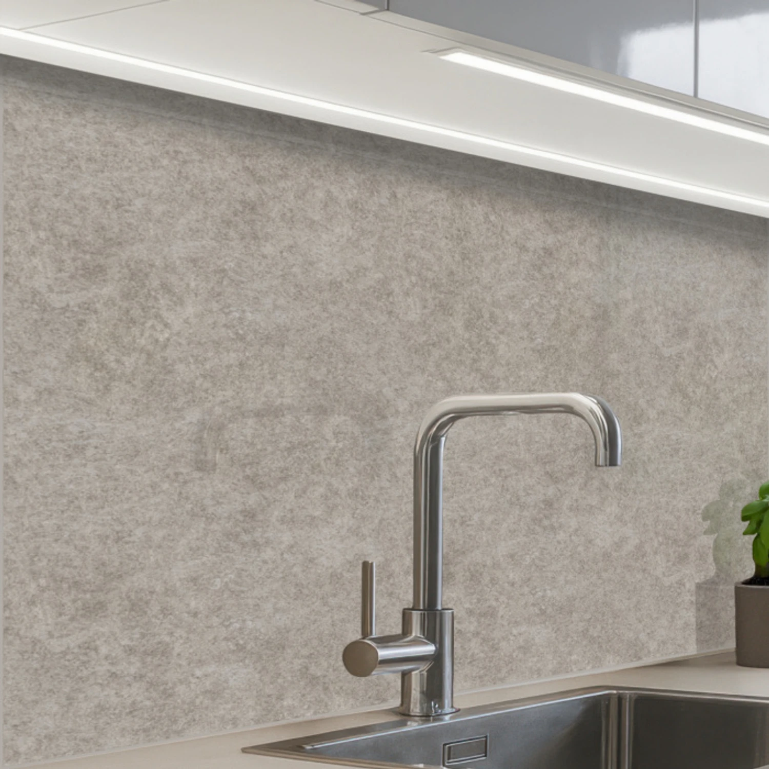 Patroon - Beton - Grijs keuken achterwand 2 middel 865 -zzzz3d_schuin