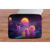 Landschap - Bergen - Bollen - Licht laptophoes neopreen klein -tafel