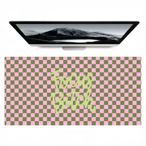 Focus - Vakken - Roze Muismat XXL klein -zzz3d
