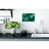 Monstera - Bladeren - Planten - Jungle - Natuur Muursticker klein -keuken