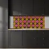Grafisch - Patroon - Kleurrijk keuken achterwand 2 middel 871 -sfeer1