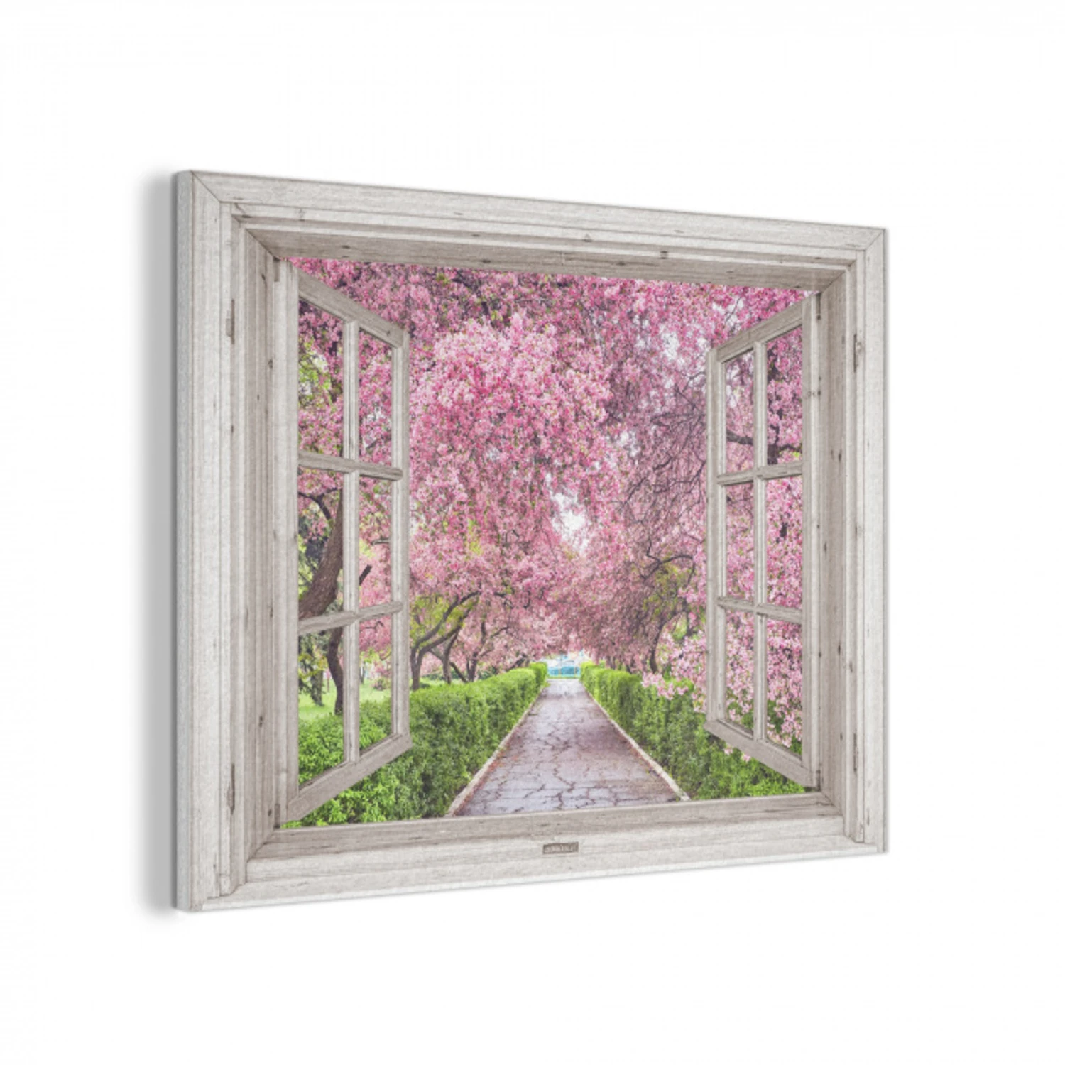 Japans - Sakura - Bloesem - Boom - Bloesem takken - Doorkijk PET vilt klein -3d