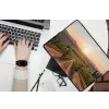 Wijngaard - Zonsondergang - Landschap laptophoes neopreen klein -bureau