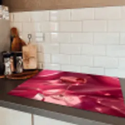 Cocktail - Pink - Luxe Inductie beschermer vinyl 3mm klein -sfeer3